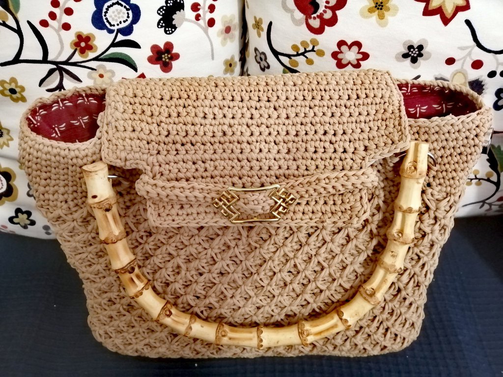 Borsa Per La Spesa Portatile In Juta Di Juta Borsa Con Manici In Bamb 525446