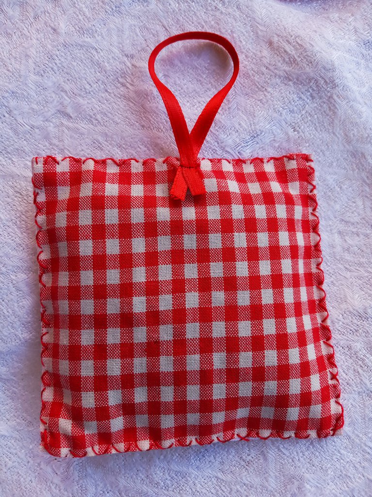 5 Sacchetti Di Tela In Cotone-Lino Con Coulisse Per Lavanda E Erbe Aromatiche - 13,8x9,7 Cm