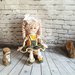 Bambola per piccoli Pupazzo Doll Handmade Uncinetto Amigurumi Crochet Knitting