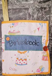 Quiet book /Mini BirbaBook con 3 Attività/Gioco 