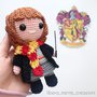 Hermione Pupazzo Amigurumi