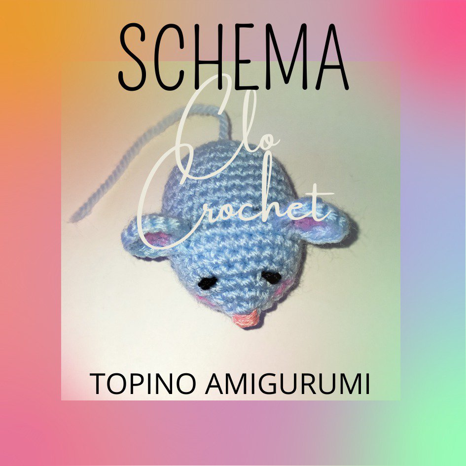 Schema Topino amigurumi - Libri schemi e corsi - Schemi e tutorial