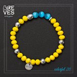 COLORFUL 20 - BRACCIALI REVES FATTI SU MISURA CON PIETRE NATURALI E COMPONENTI IN ARGENTO925,ACCIAIO 316L E METALLO