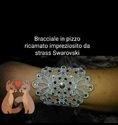 BRACCIALE PIZZO STRASS