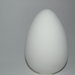 Uovo di pasqua in terracotta bianca da decorare cm 15
