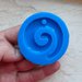Stampo in gomma siliconica Spirale Charm