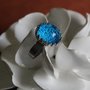 anello minimondo blu