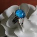 anello minimondo blu