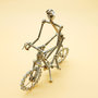 bicicletta viti bulloni bicycle i bici corsa scultura bici bici corsa acciaio bici bulloni bici viti  bici metallo  Metal sculpture