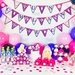 Festone Banner Barbie personalizzato con nome per compleanno