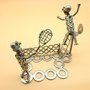 tennis ,gioco tennis . tennis regalo tennista Metal sculpture ,scrap metals,metal sculpture art,riciclo tennista  gift  racchetta tennis