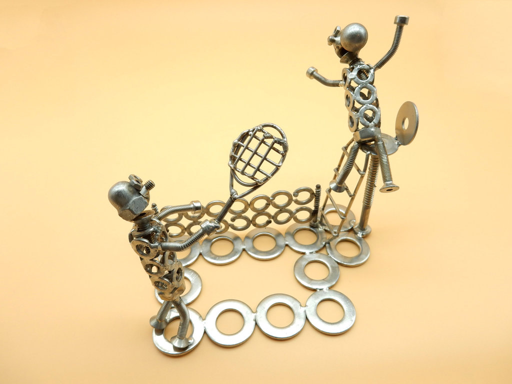 URONE Collana Tennis Con Racchetta In Argento 925 – Gioiello Ipoallergenico Per Donne E Ragazze – Regalo Per Tenniste Con Confezione Regalo