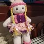 Coniglietta chic amigurumi 