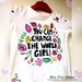 T-shirt bianca da bimba- taglia 24 mesi- change the world