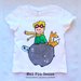 T-shirt bianca bimbo/bimba - taglia 24 mesi - Piccolo Principe