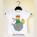 T-shirt bianca bimbo/bimba - taglia 24 mesi - Piccolo Principe