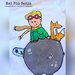 T-shirt bianca bimbo/bimba - taglia 24 mesi - Piccolo Principe