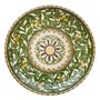 Piatto in ceramica di Castelli modello ornato diametro cm 38