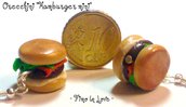 Orecchini "Hamburger mini"