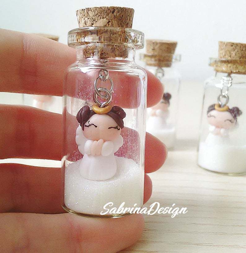 Storm Glass Previsioni Meteo Decorazione Casa Bottiglia Previsioni Meteo Con Angelo - Vetro Tempesta, Decorazione Casa Storm Glass Decorativo