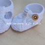 Sandali neonato/neonata in puro cotone 100%