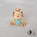 Cake topper leone con stella 