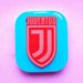 Stampo in gomma siliconica Simbolo Juventus
