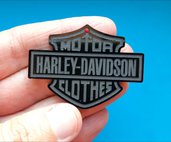 Stampo in gomma siliconica Simbolo Harley Davidson