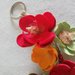 Portachiavi floreale Portachiavi fatto a mano misshobby creazione artigianale donna festa regalo 