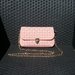 Pochette cipria borsetta rosa chiaro handmade fatto a mano