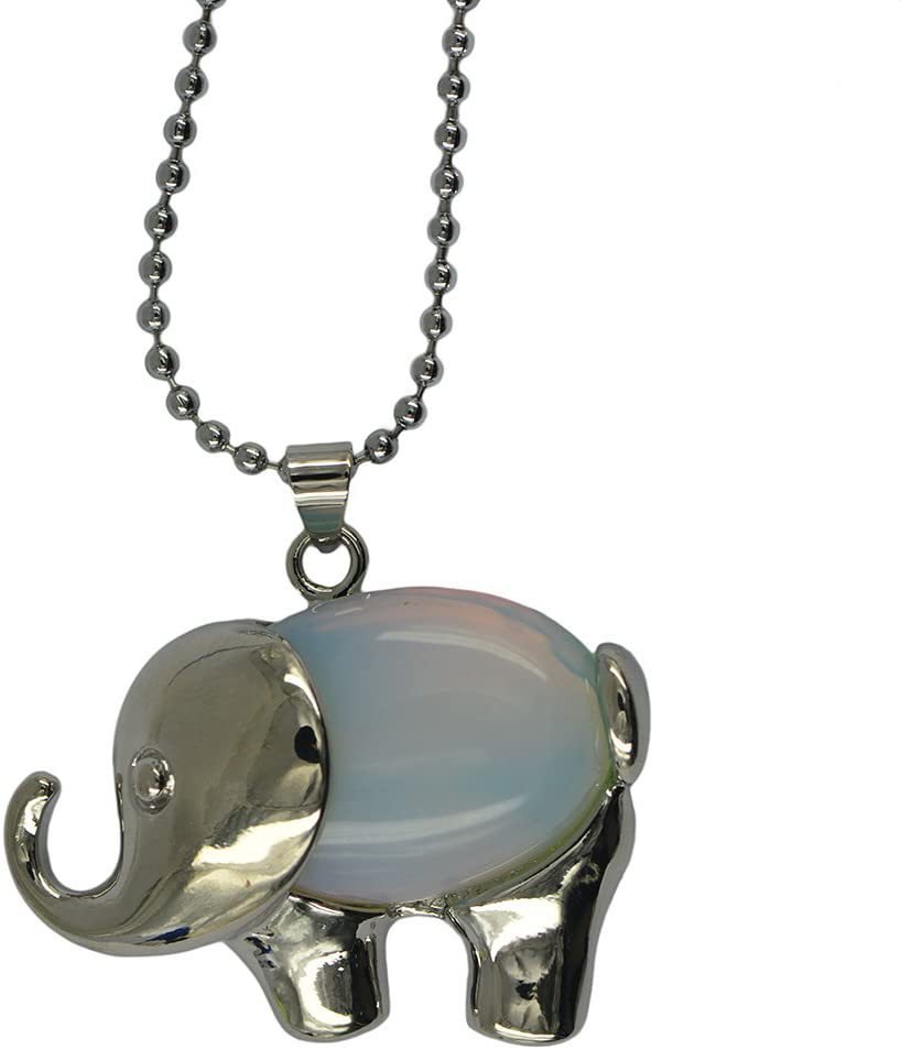 Collana Lunga Unisex Con Pendente Di Pietra Paesina E Seta - Collane Pietra Paesina - Gioielli - Foto 3