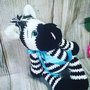 Amigurumi zebra. 😊