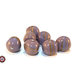 Lotto: 30 Perle Vetro  - 16X13 mm - Colore: Lilla Pastello con avventurina - KLP-L