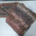 Sciarpa a maglia / sciarpa traforata in leggera lana mohair fatta a mano 