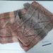 Sciarpa a maglia / sciarpa traforata in leggera lana mohair fatta a mano 