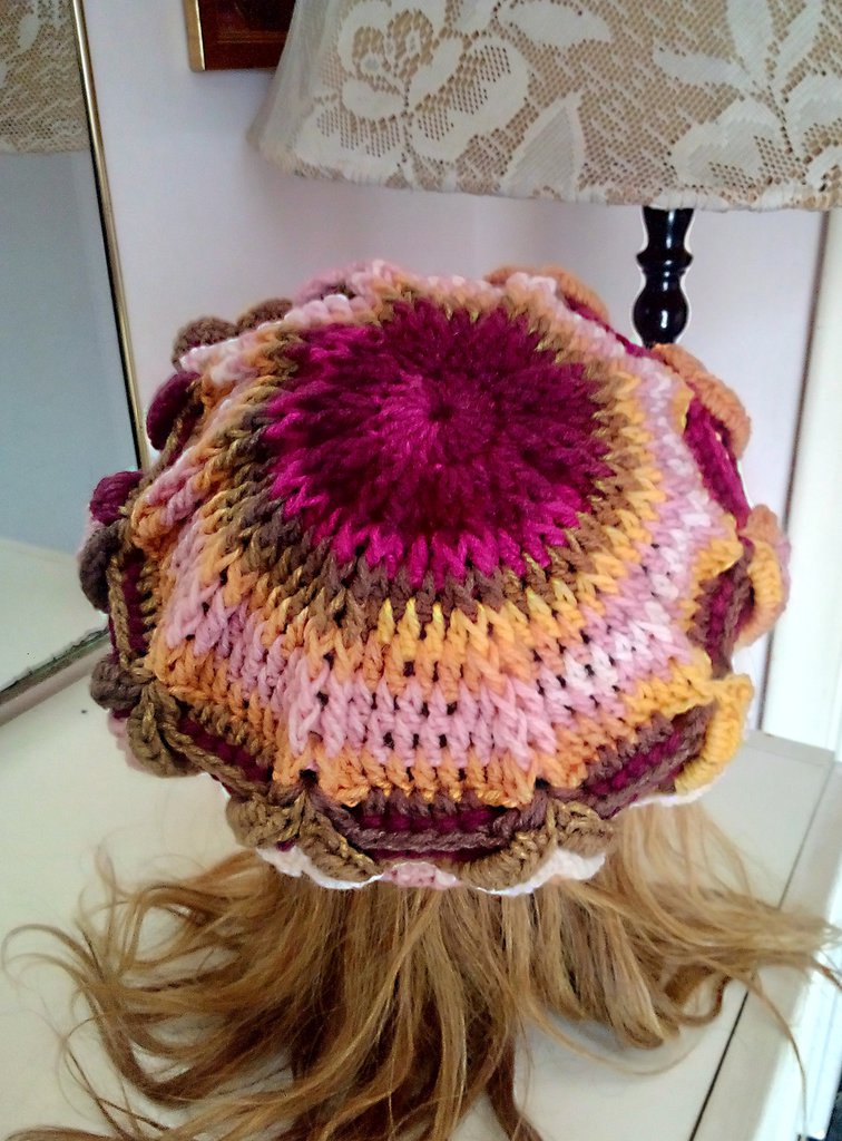 Threadart - Gomitoli Di Filo Per Uncinetto In Cotone Puro 100% - Misura 10, Colore 51 Variegato - Confezione Da 3 - 3