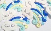 INSERZIONE PERSONALE PER 50 CALAMITE ARCOBALENO BIMBO COLORI AZZURRO