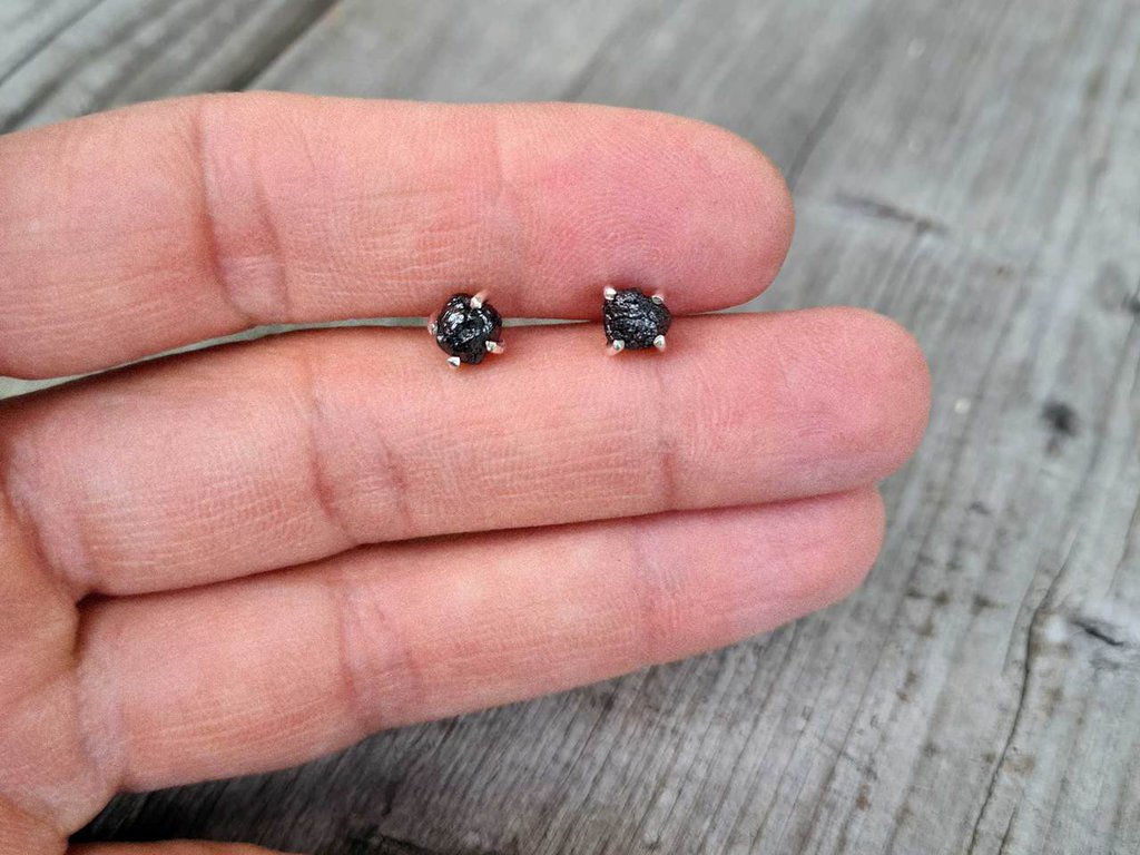 Richsteel Argento Nero Oro Orecchini Piccoli Da Uomo Donna
