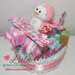Torta di Pannolini Pampers Aereo grande + prodotti igiene - idea regalo, originale ed utile, per nascite, battesimi e compleanni