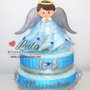 Torta di Pannolini Pampers angelo angioletto grande idea regalo nascita battesimo baby shower