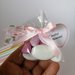 Scatoline bomboniere confetti per nascita, battesimo, 1 compleanno, segnaposto.