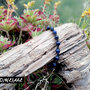 braccialetto shamballa regolabile con sodalite