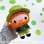 Folletto irlandese amigurumi