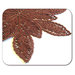 Centrino marrone con foglie ad uncinetto in cotone 46.5 cm - 1CN