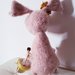 Maialina Porcellino Piggy Pupazzo Uncinetto Handmade Amigurumi Crochet Knitting