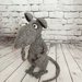 Topo Ratto Mouse Ratatouill Pupazzo Uncinetto Handmade Amigurumi Crochet Knitting