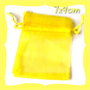 Sacchetto di organza 7x9 cm - Giallo