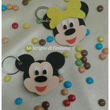 Portachiavi Lui&lei Fimo -Minnie E Topolino-| Portachiavi Minnie E - Foto 6