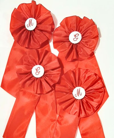 Fiocco In Raso Per Primo Giorno Di Scuola, Sacchetto Di Zucchero, Decorazione Per Bambini, 60x20 Cm, Colore Verde, Pronto Da Legare