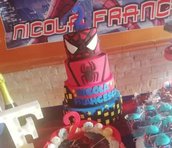 Torta compleanno tema spiderman